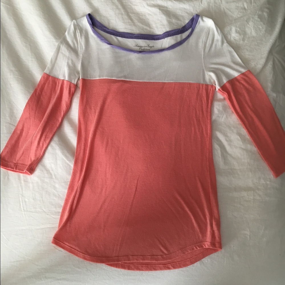 American Eagle three quarter length top - size xs