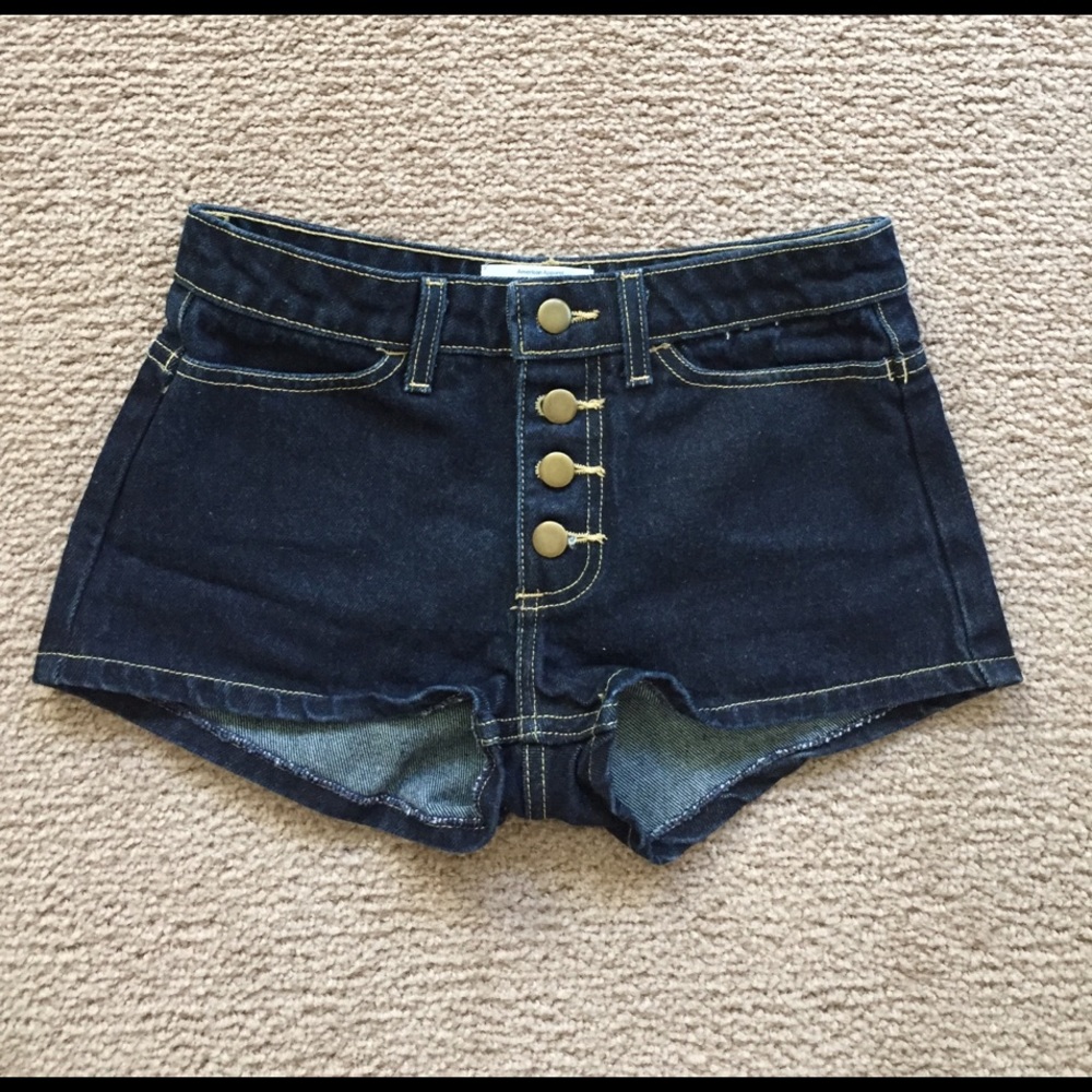 American Apparel denim shorts