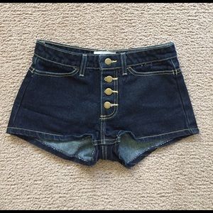 American Apparel denim shorts