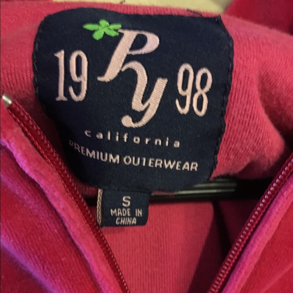Pink zip up hoodie - Picture 2 of 3