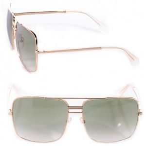 Celine Gold Wireframe Sunglasses