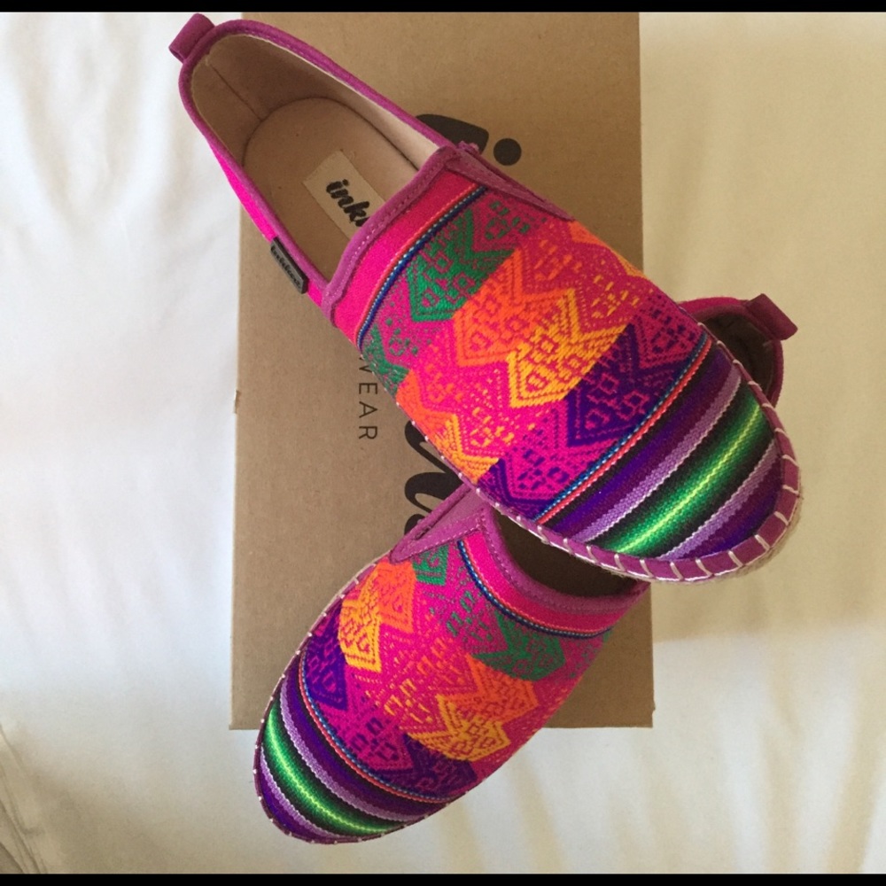 Inkkas Cotton Candy Platform Espadrilles