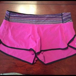 Lululemon speed shorts size 10