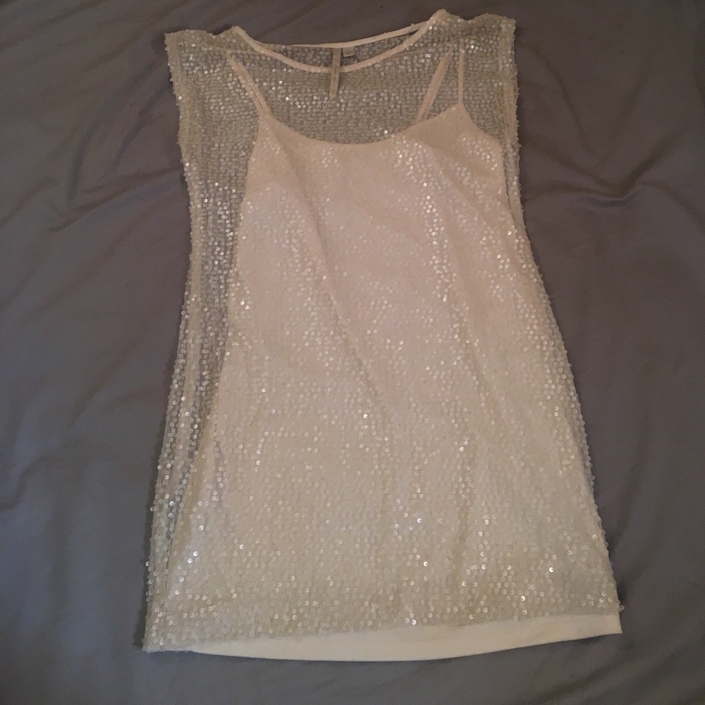 Lauren Conrad sequin dress