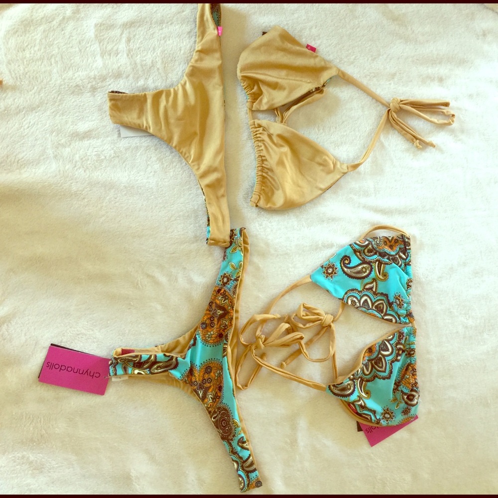 Gold Bikini