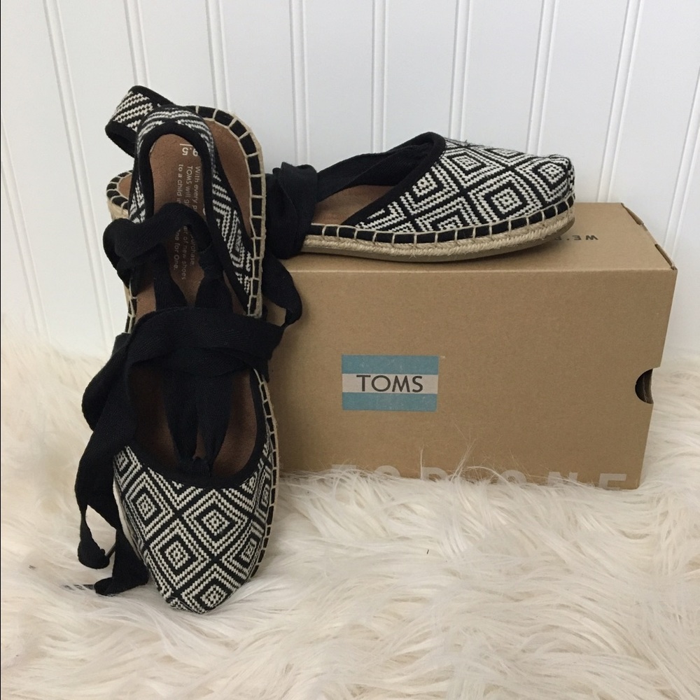 TOMS Bella Espadrilles Sz 9.5