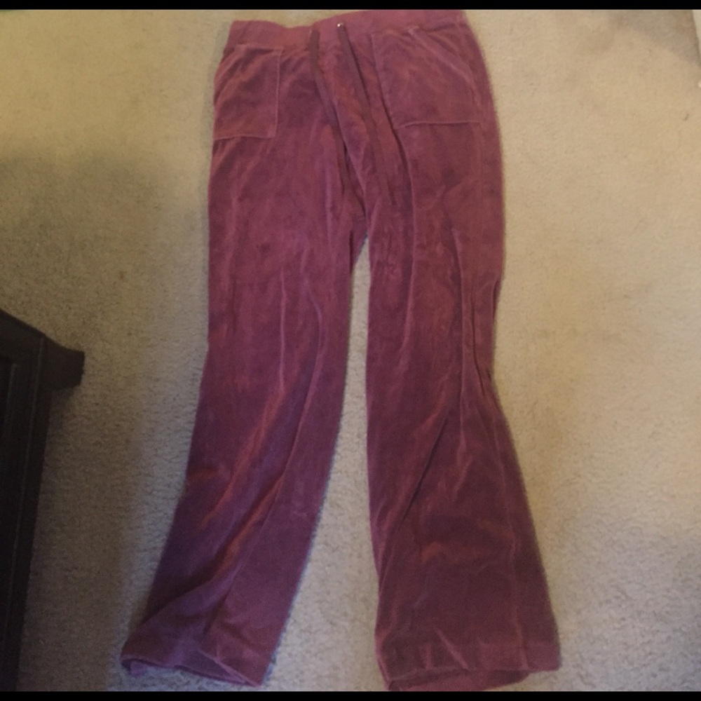 Velvet pants soft