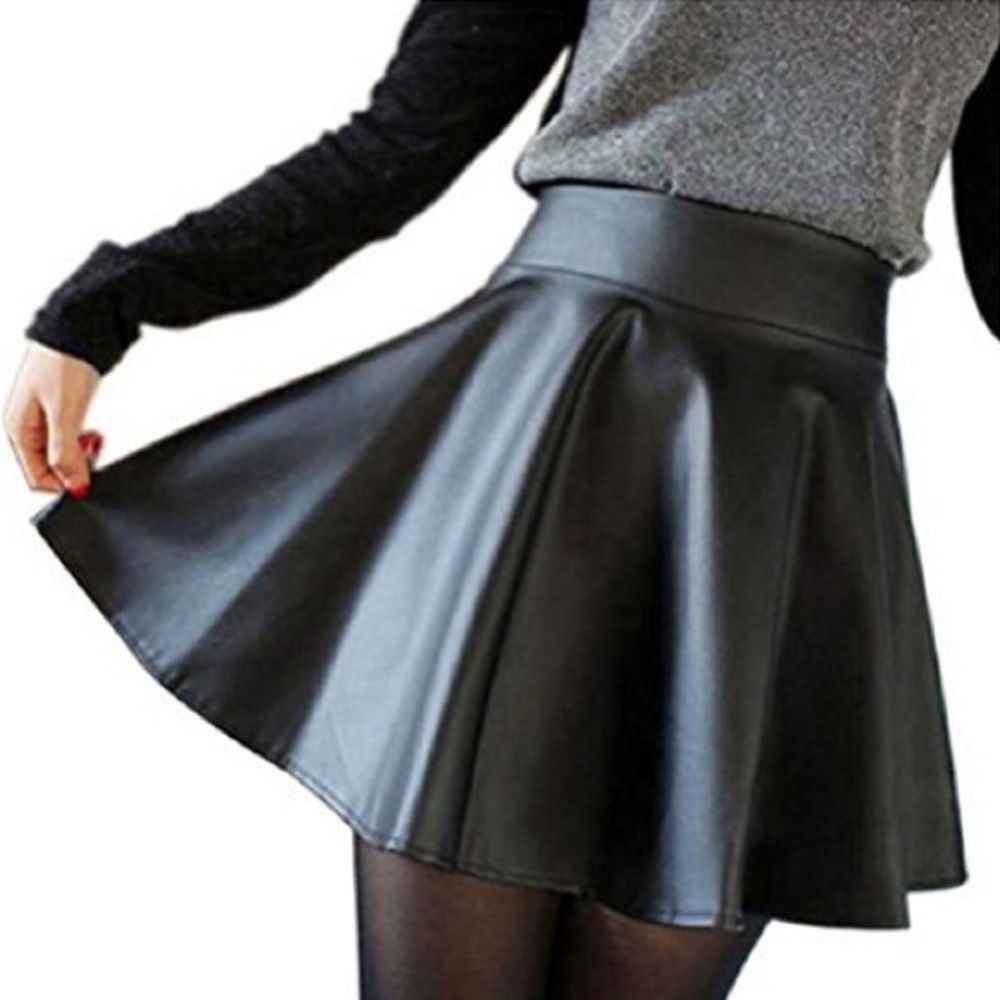 Leather skirt