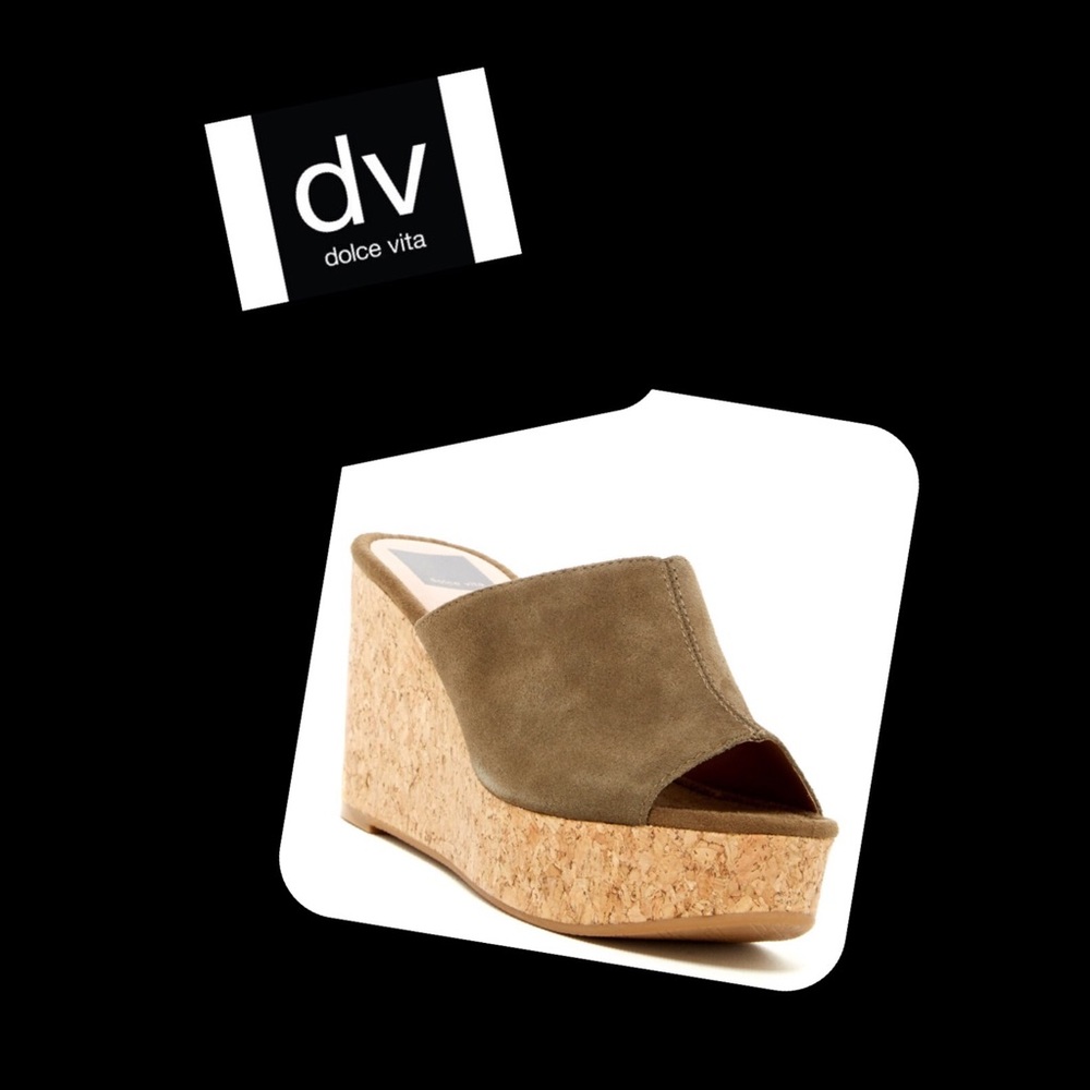 Dolce vita suede wedges