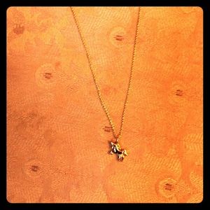 Gold Dainty Unicorn Necklace
