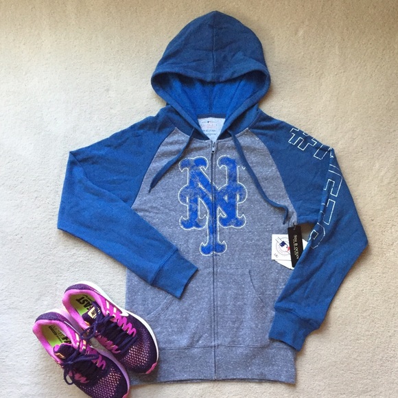 5th & Ocean Tops - New York Mets Women's Hoodie