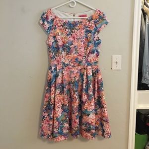 Floral betsey Johnson dress