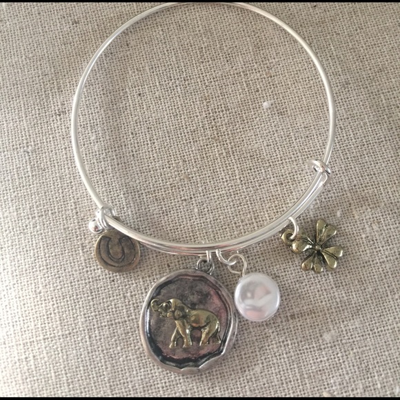 Charmed Bangle (Elephant) - Picture 2 of 3