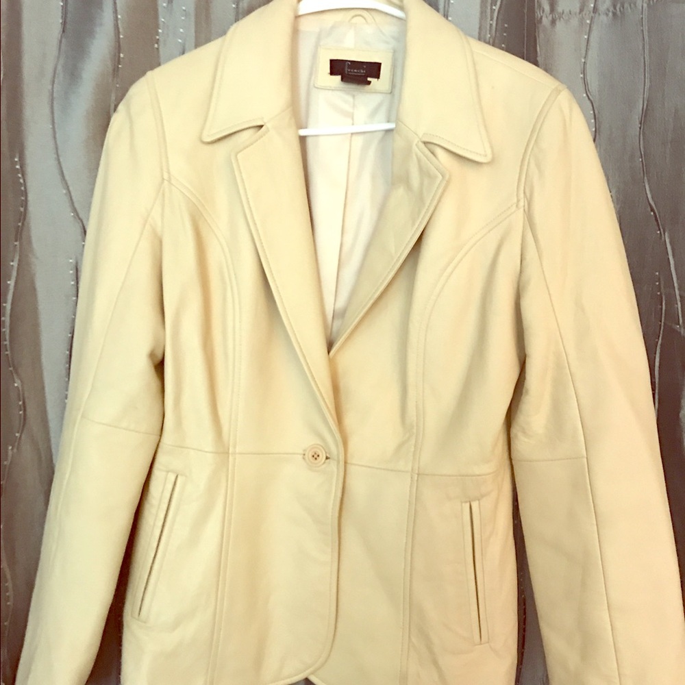 Jacket lamb skin / leather