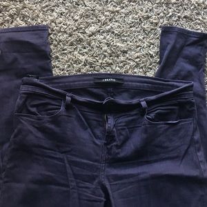 J Brand purple skinny jeans