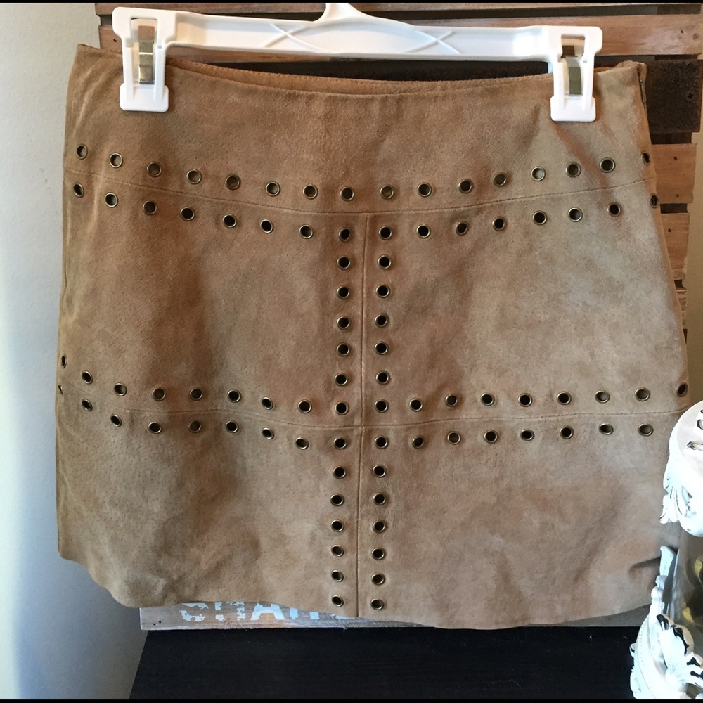 BB Dakota Suede Skirt