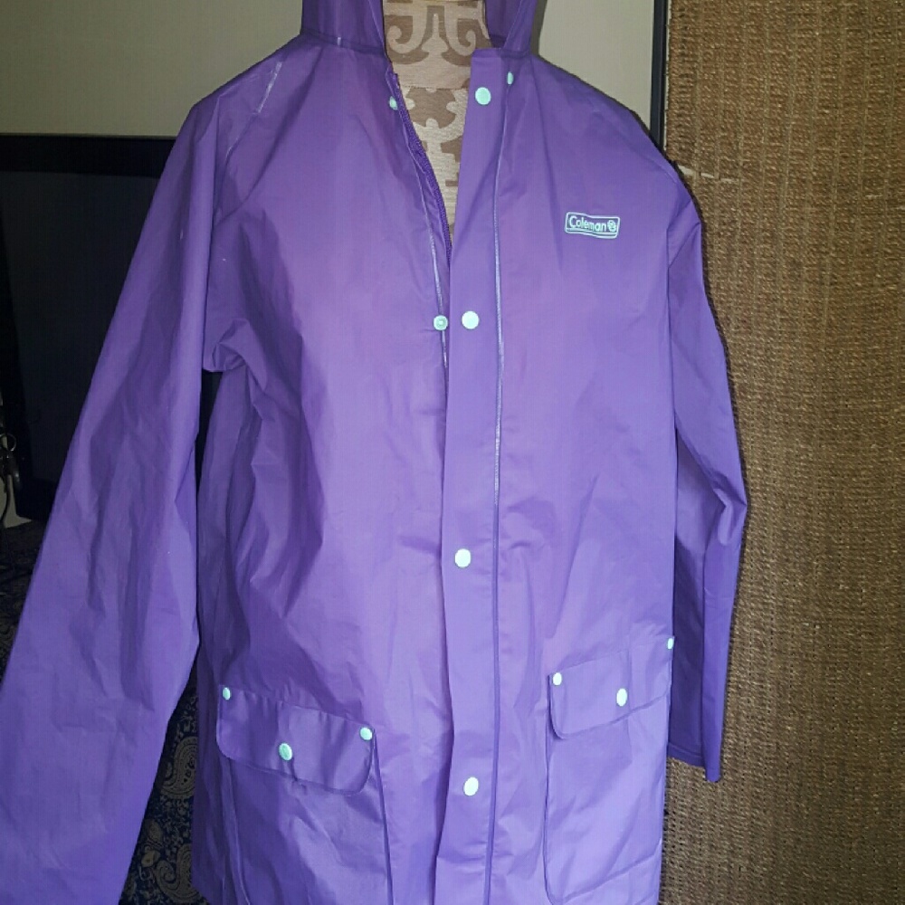 Purple rain jacket