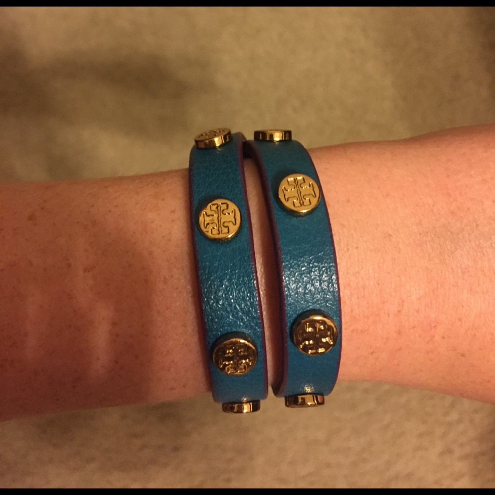 Tory burch double wrap bracelet