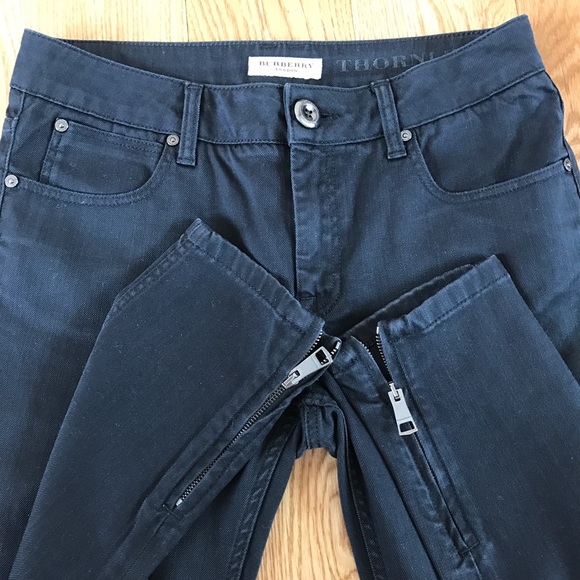 ❤SOLD❤ BURBERRY LONDON THORNLEY CROFT SKINNY JEANS - Picture 3 of 8