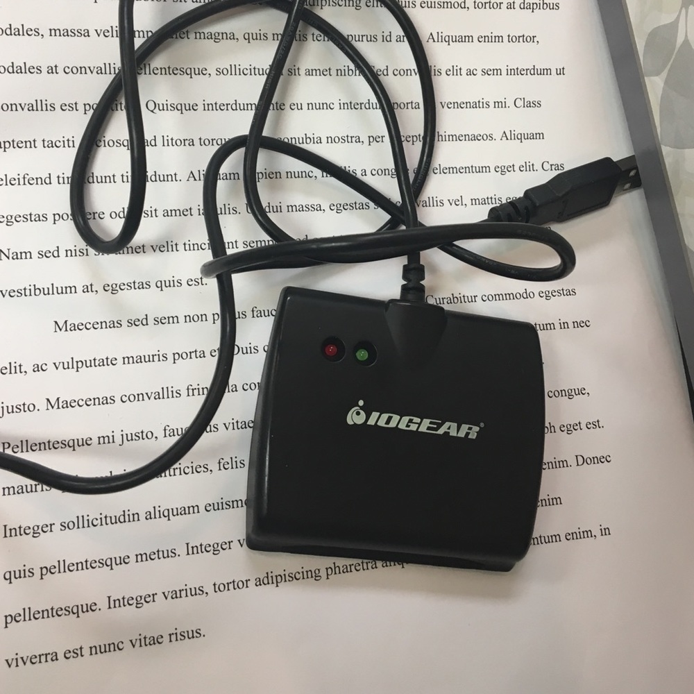CAC card reader