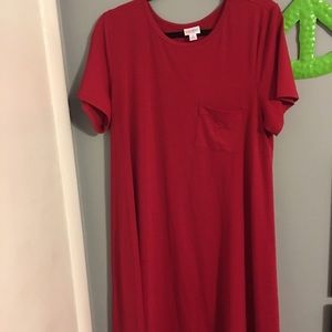 Lularoe XL red Carly!