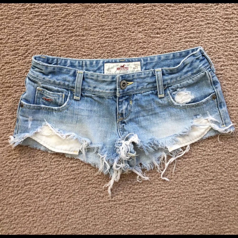 Hollister denim shorts