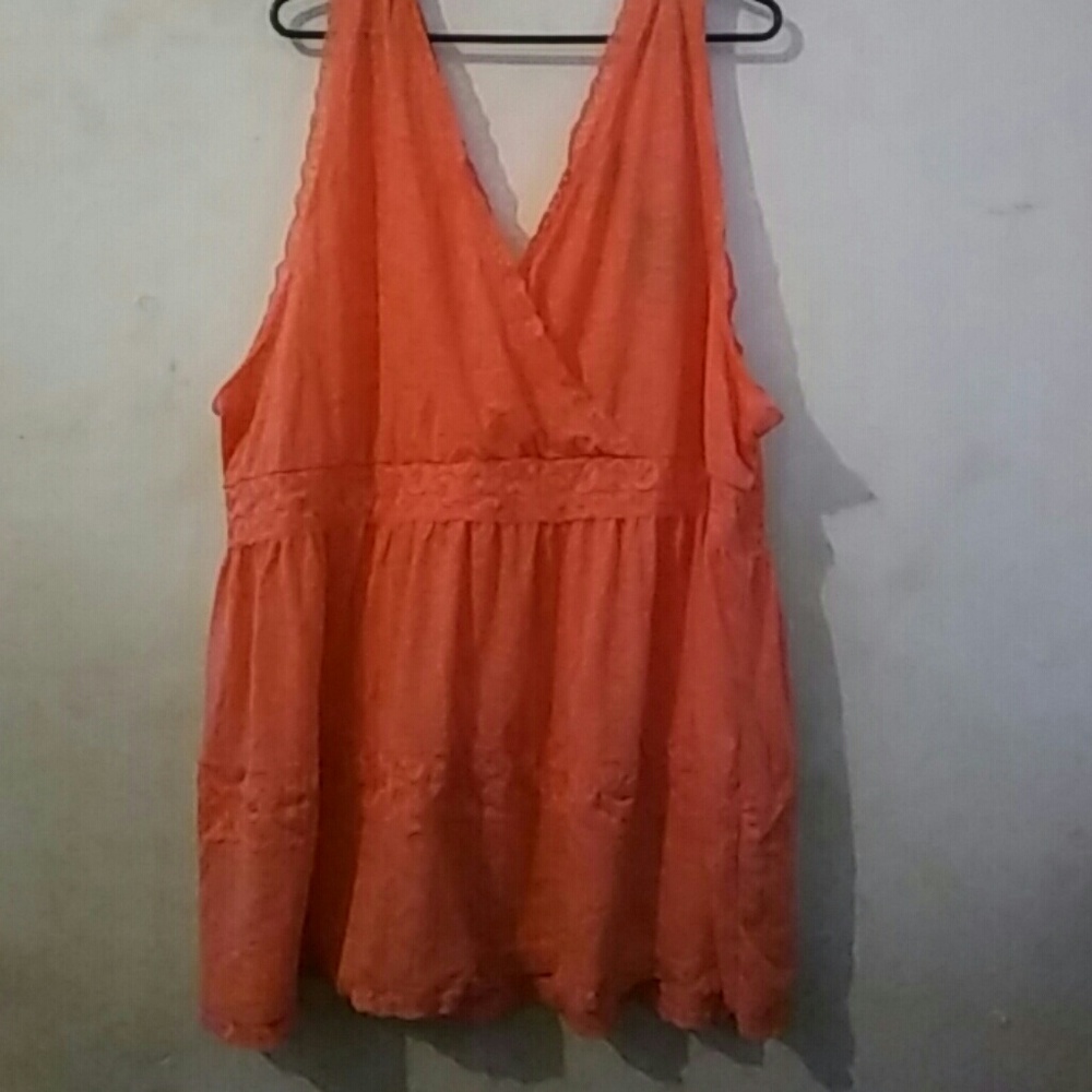 Pink girly tank top with frills