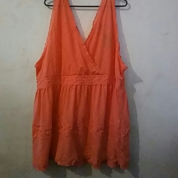 Pink girly tank top with frills - Picture 1 of 4