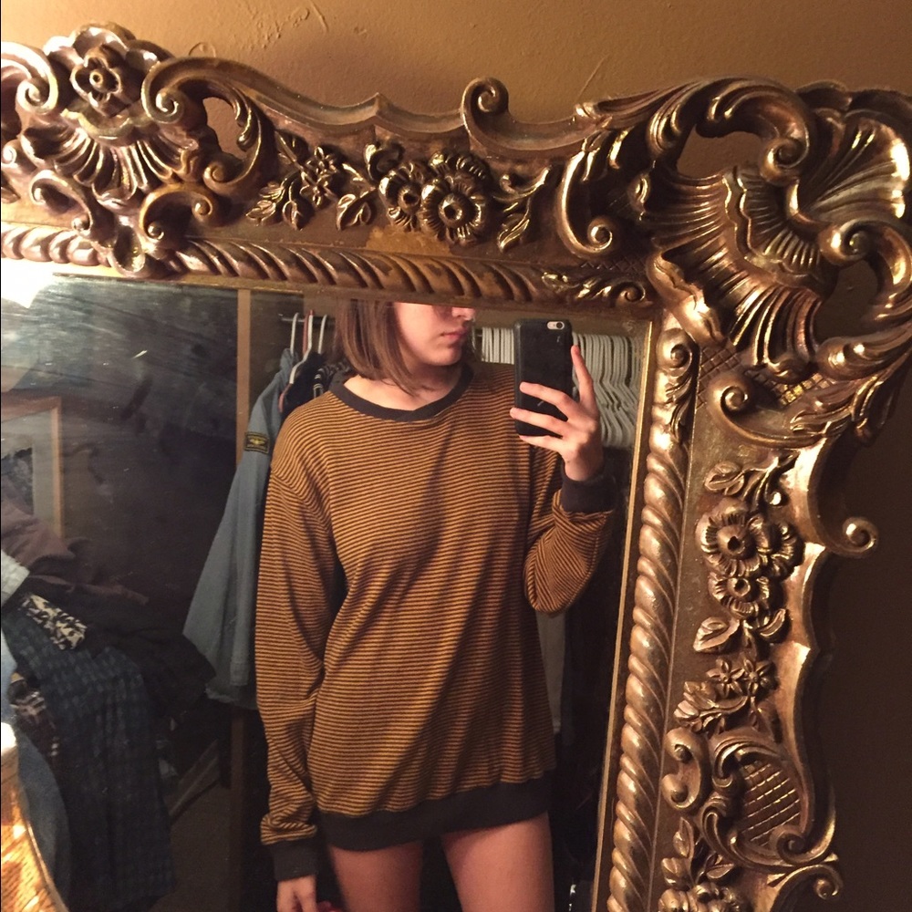 Brixton Striped Crew Neck