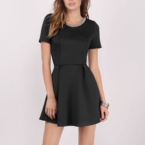 Tobi Black Backless Dress Size XS