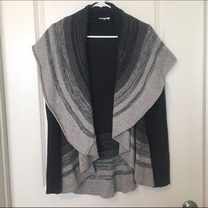 Janine Colorblock Open Cardigan