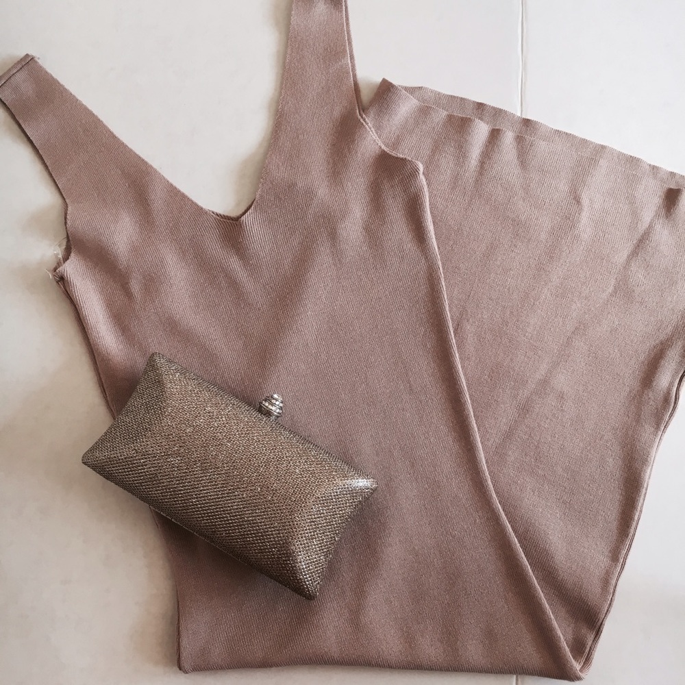 Beige Dress