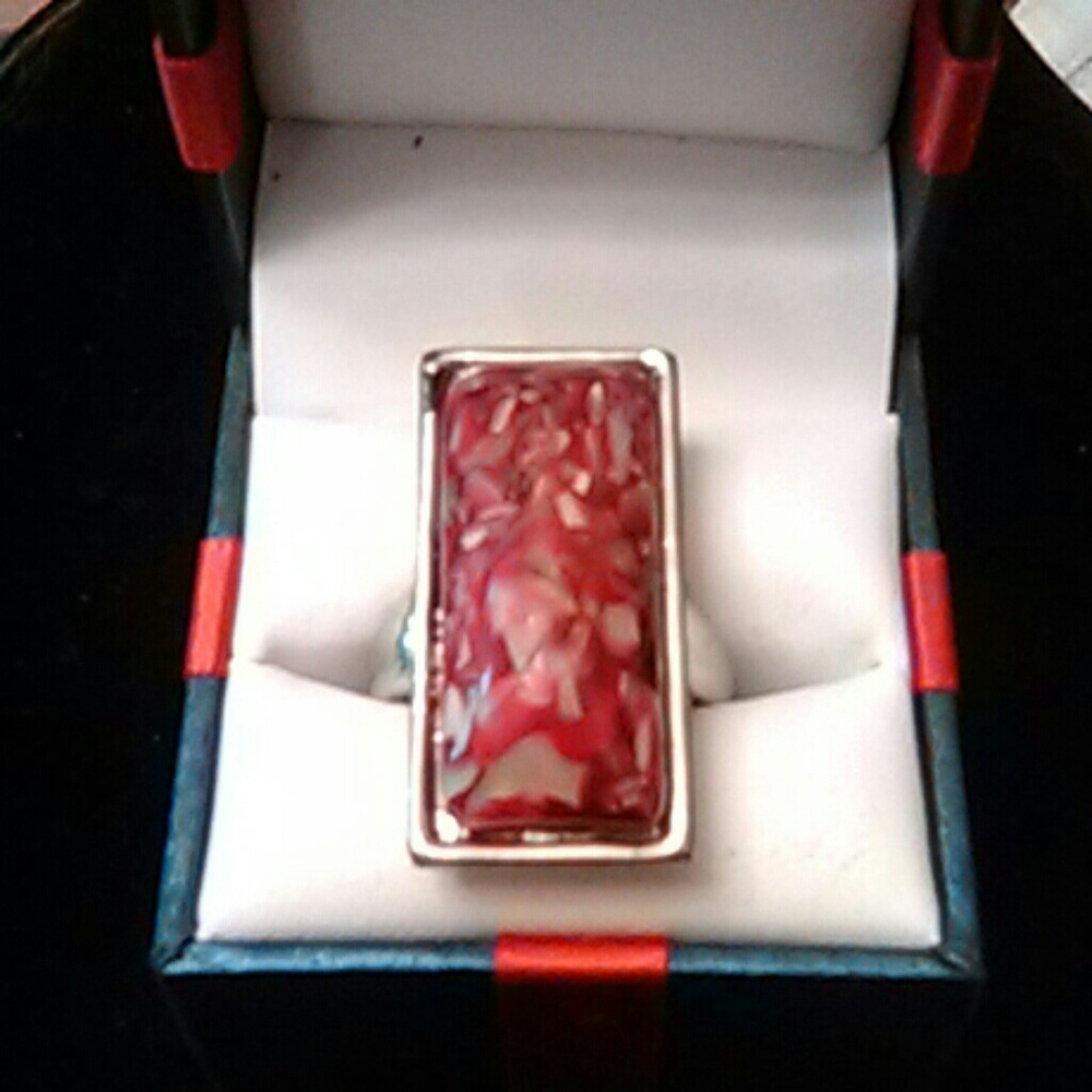 Ladies Size 8 Stainless Steel Ring