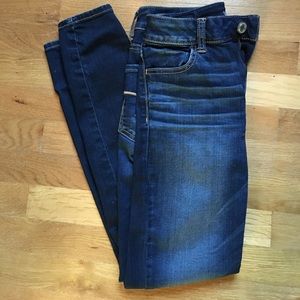 American Eagle jeans/jeggings (dark blue)