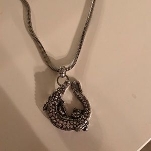 Brighton alligator necklace