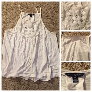American Eagle embellished tank top