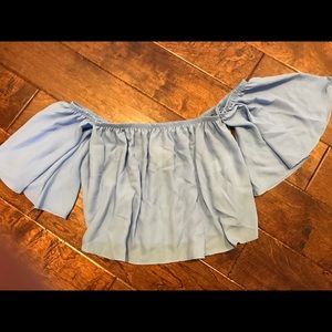 Off the shoulder shirt