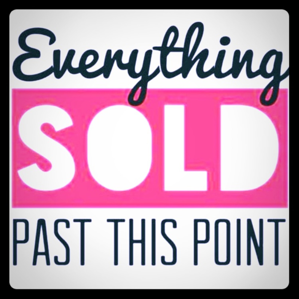 Sold sold sold