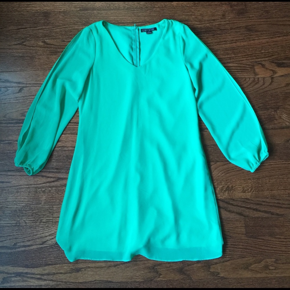 Love Culture Open Sleeve Shift Dress