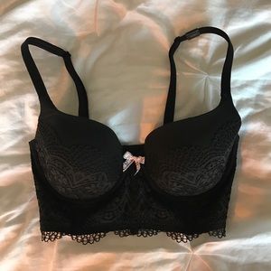 Black Victoria Secret Bustier