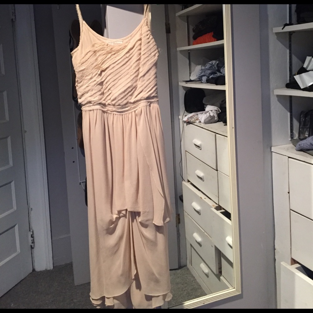 Pale pink party dress