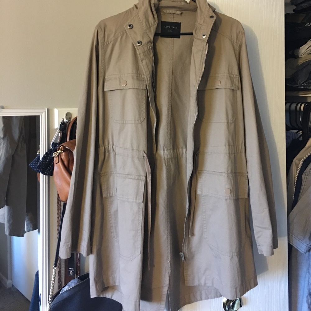 Khaki Trench Coat