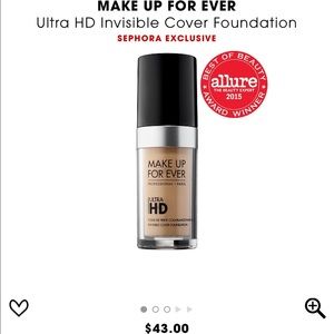 MAKE UP FOR EVER ULTRA HD FOUNDATION
