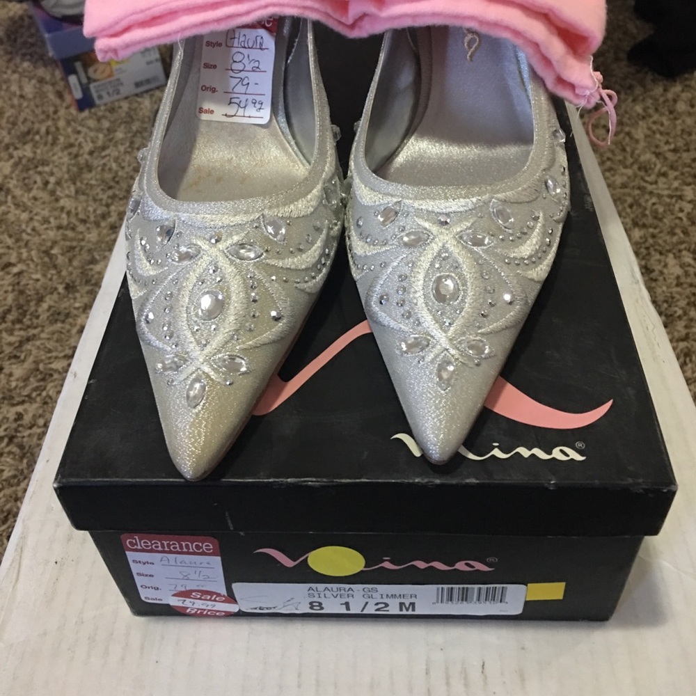 Alaura-GS Silver Glimmer shoes