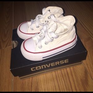 White high top Toddler shoes