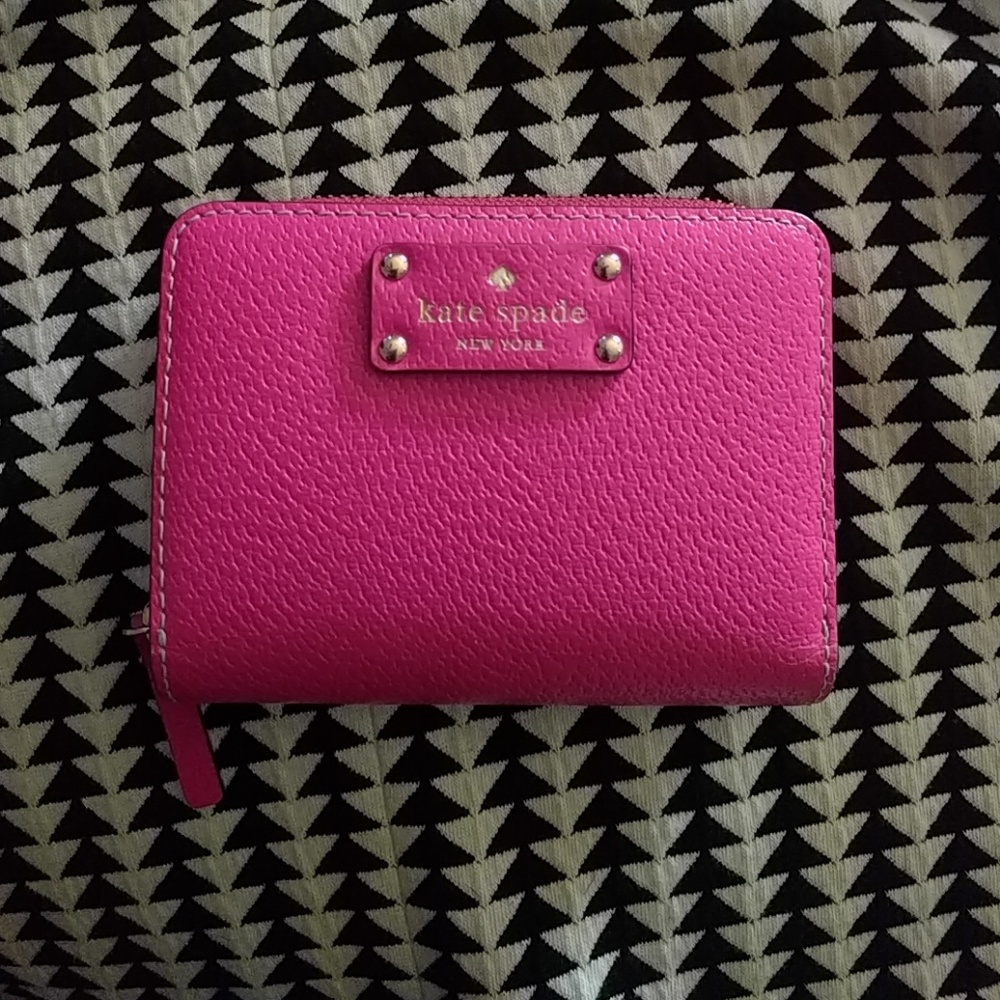 Kate Spade Hot Pink Wallet