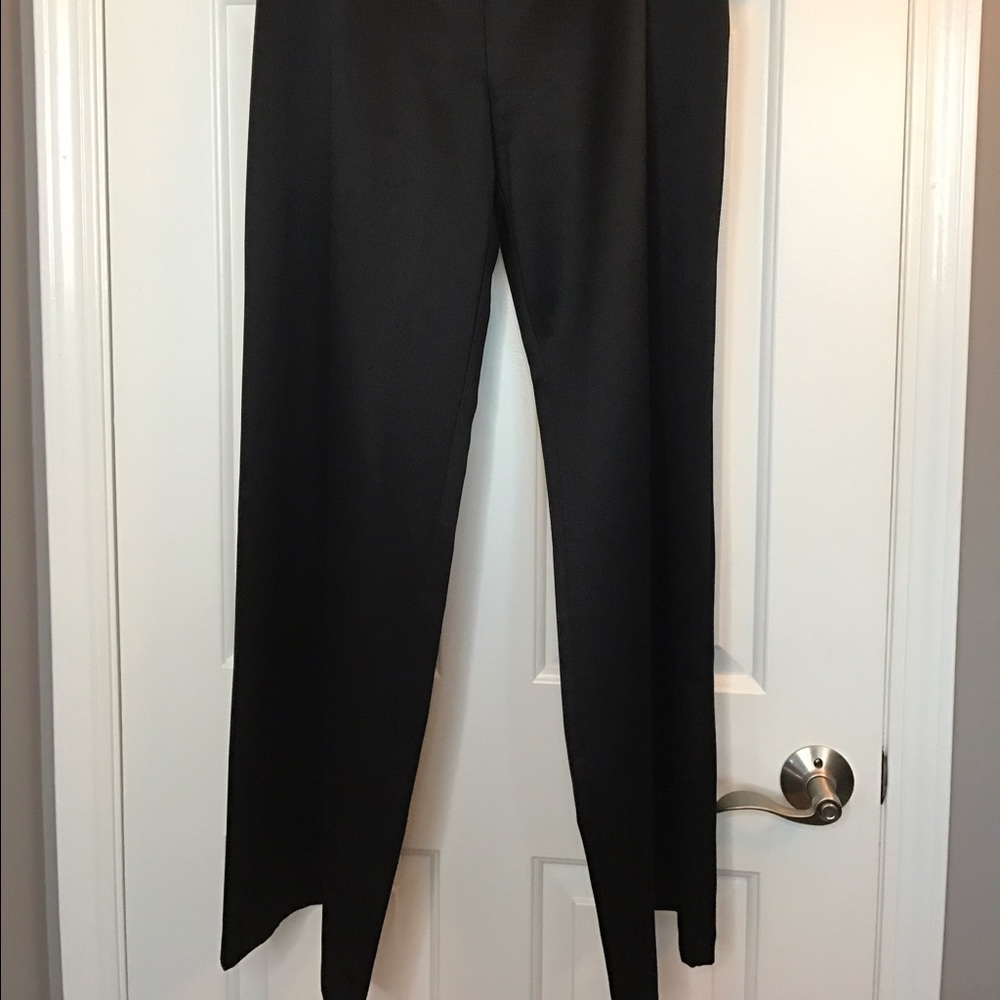 Satin Wide Leg Dress Pants