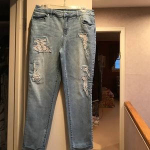 The Platinum Ankle Jeans