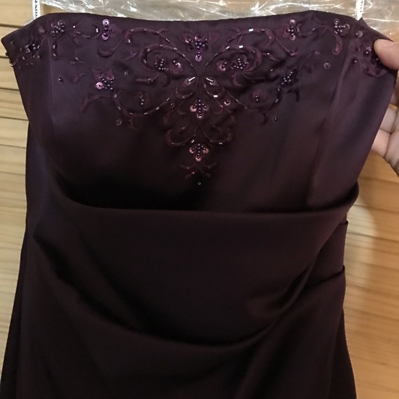 Strapless Formal Dress - Picture 2 of 4