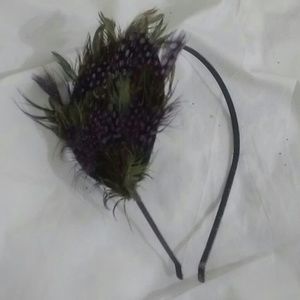 Peacock headband